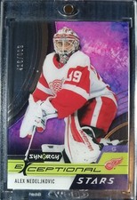 Alex Nedeljkovic /899 2021-22 UD Synergy Hockey EXCEPTIONAL STARS #ES-AN