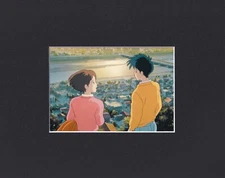 8X10" Matted Print Film Art Picture, Studio Ghibli: Whisper of the Heart