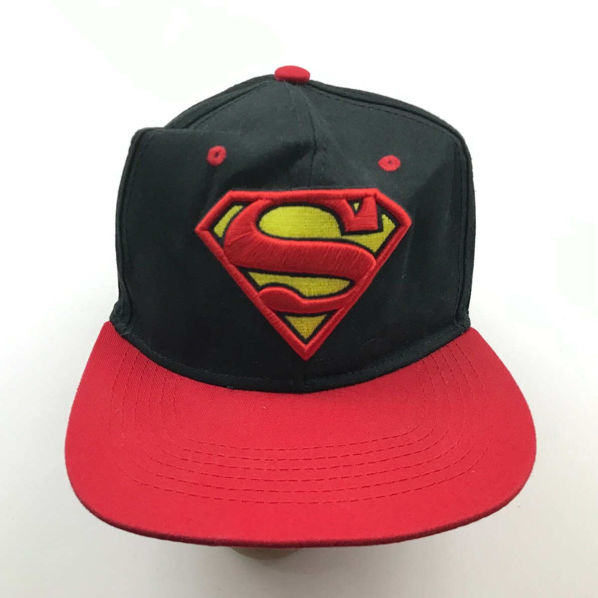 １7専用 Superman Hat Cap Snapback Black Red Yellow Adjustable Youth Kids
