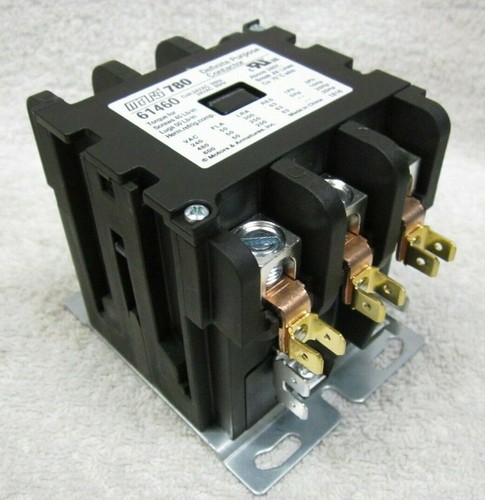 MARS 780 61460 CONTACTOR 240-600VAC 3 POLES - Picture 2 of 5