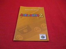 Mario Party 2 Nintendo 64 N64 Instruction Manual Booklet ONLY K1