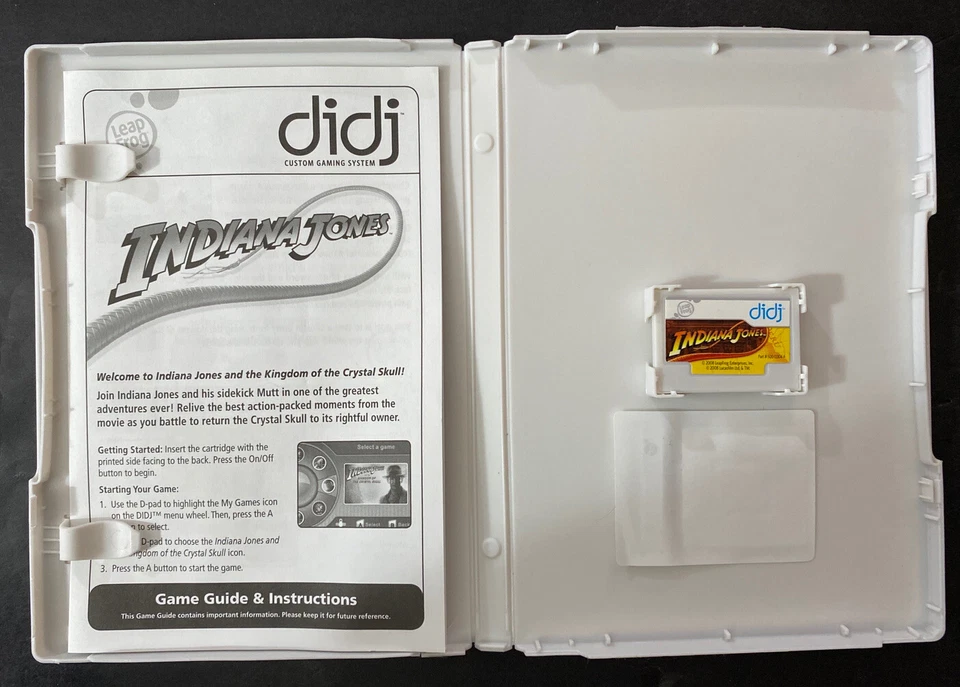 LeapFrog Didj Game Indiana Jones (2nd-4th grade, ages 7-10) Math Facts Pre-owned - Image 2 of 3