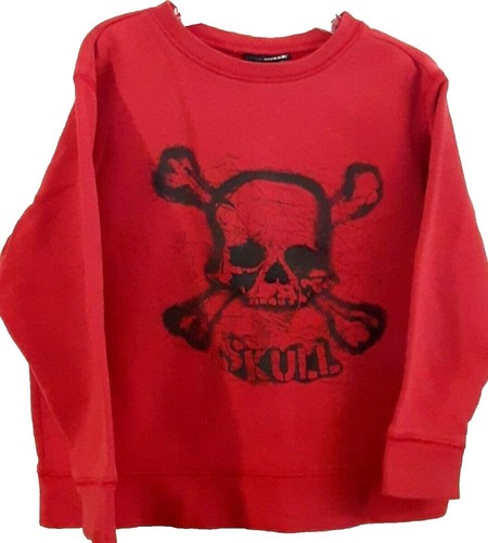 Pyjama Joe Boxer – Garçon 4-5 Ans – Manches Longues – Rock & Crânes – Neuf