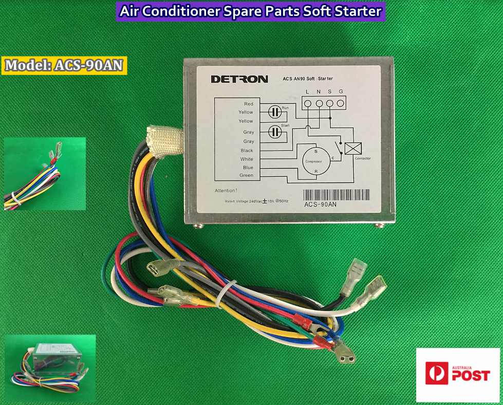 Carrier, Teco Air Conditioner Spare Parts Soft Starter (ACS90AN) (B213