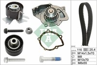 Schaeffler INA 530 0558 31 Wasserpumpe + Zahnriemensatz FüR CitroËN DS Ford