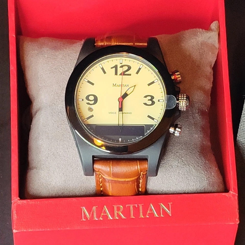 Martian Aviator B10 Smartwatch with Bluetooth NWT *See Description*  - Image 2 of 4