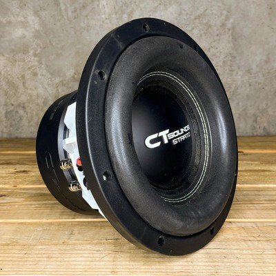 Used CT Sounds STRATO-10-D2 1250 Watts RMS 10 Inch Car Subwoofer - Dual 2 Ohm