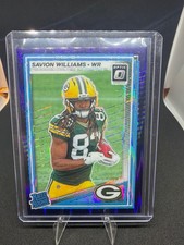 Panini Donruss Optic 2025 Rated Rookie Prizm Savion Williams Packers NFL #221
