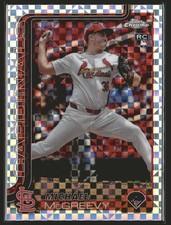 2025 Topps Chrome #29 Michael McGreevy X-Fractors