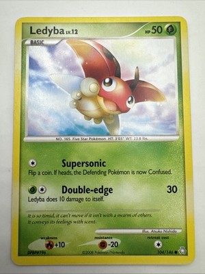 Pokemon Karte Ledyba 104/146 Erwachte Legenden