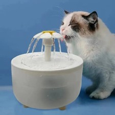 Pet Electric Water Fountain Auto Drinking Bowl Dog Cat Water Dispenser or Filter