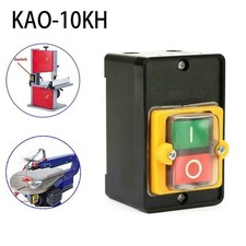 New 1 Pcs AC 220 / 380V 10A Waterproof ON / OFF Push Button Switch Push Button