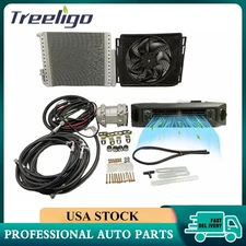 12V Electric Cooling Only Air Conditioner Universal Underdash Auto Car A/C Kit