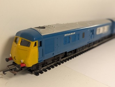 Tri-ang Hornby Spur O Pullman Zug Dieseltriebzug Nanking blau R555C