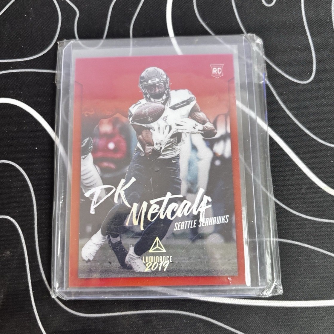 2019 Panini Chronicles Luminance Update DK Metcalf #217 Red /99 RC 🔥🔥🔥🔥