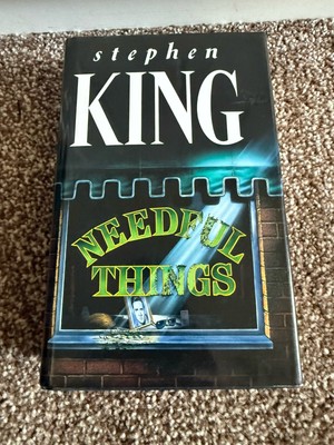 Stephen King Needful Things 1992 hardback BCA Vintage Classic Horror