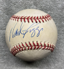 NEW YORK YANKEES TAMPA BAY RAYS WADE BOGGS SIGNED MLB