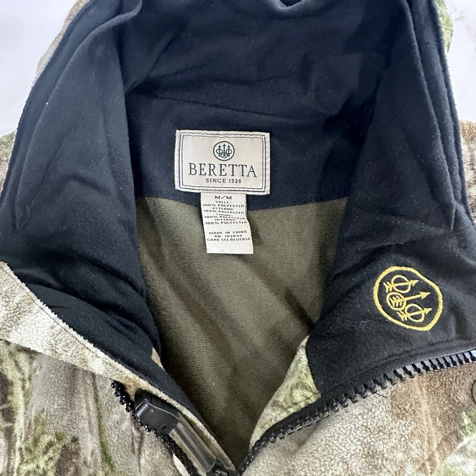 Chaqueta polar Beretta Realtree camuflada Windstopper talla M cortavientos Foto 3 de 4
