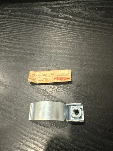 NOS Honda 71-74 CL10S 125S Exhaust Header Heat Shield Mount Clamp 18272-108-770