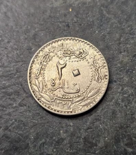 1913 (1327) OTTOMAN EMPIRE 20 PARA Coin #123987
