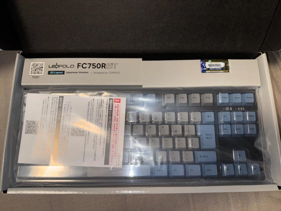 LEOPOLD FC750RBT Black switch Mechanical Keyboard JP Used/Good condition - Image 4 of 4