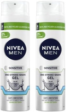 NIVEA MEN Sensitive One Stroke Shaving Gel (200Ml) with Chamomile Extract + Vita 44.25 per litre