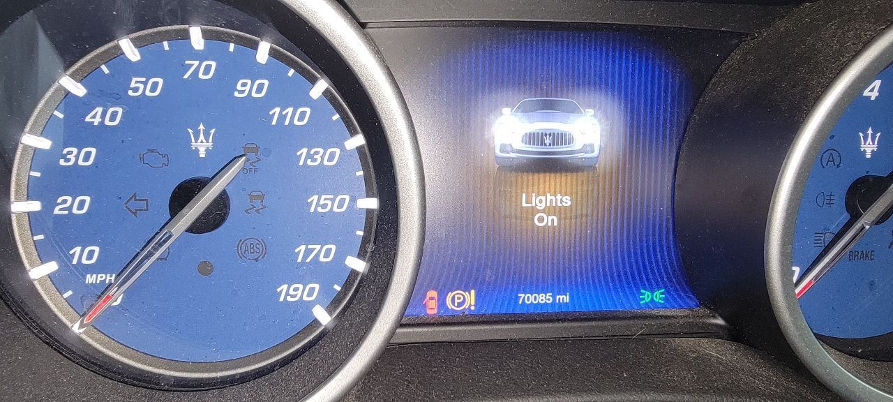 16 Maserati Ghibli Left Driver Headlight