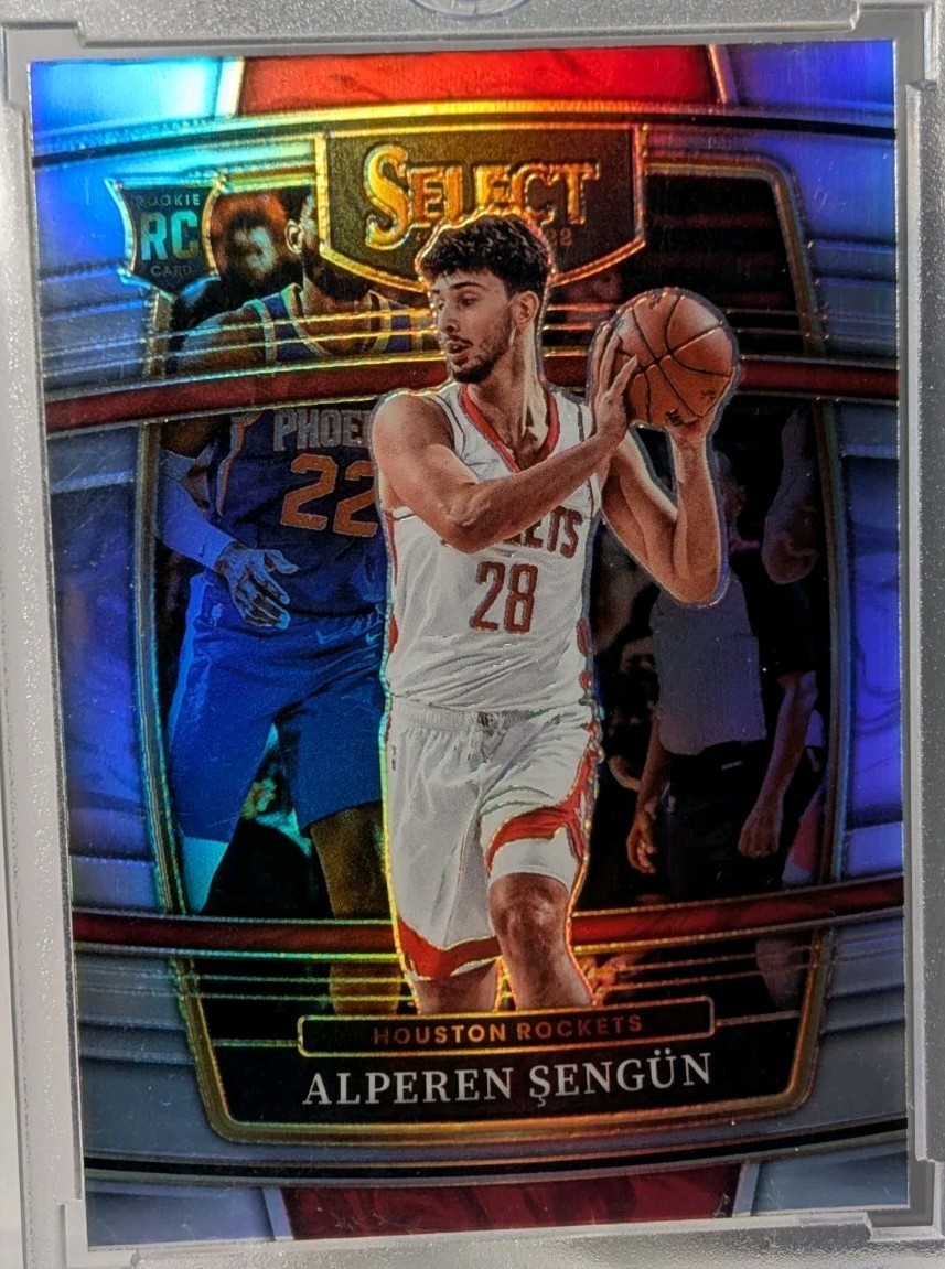 Alperen Sengun 2021-22 Panini Select Concourse Silver Prizm RC #19