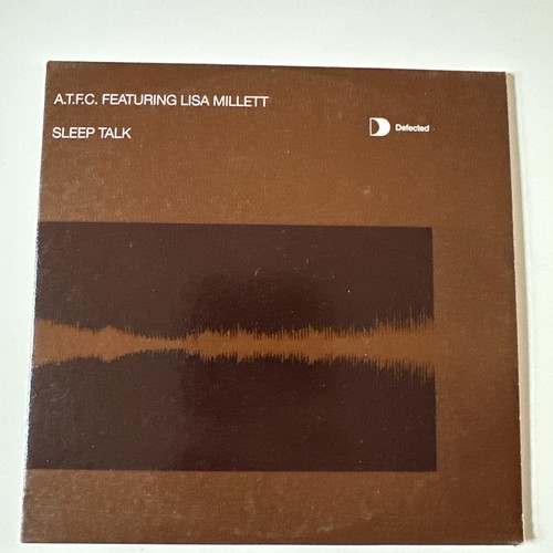 ATFC Featuring Lisa Millett. Sleep Talk. CD Single