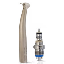 Dental Titanium High Speed Handpiece Mini LED Bien Air Unifix Coupling 6 Pin