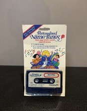 Vintage 1986 Kidselebration Personalized Name Tunes Music Cassette Jennifer