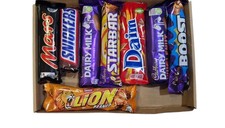 Mega Variety Chocolate Hamper | Mix 8 Random Chocolate Bars I Free Delivery