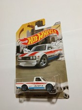 2016 Hot Wheels Walmart Exclusive Pickups Datsun 620 W/Dings & Scotch Tape Read