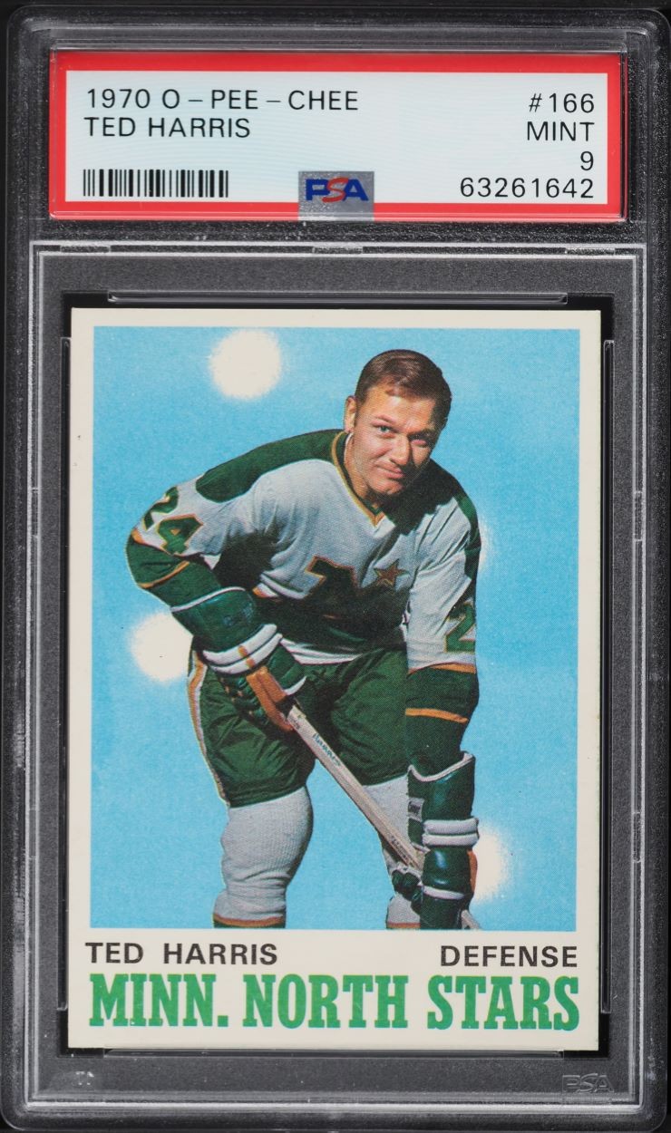 1970 O-Pee-Chee #166 Ted Harris front