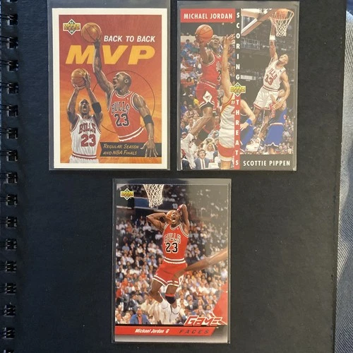 Michael Jordan - 3 Card Lot 1992-93 Upper Deck