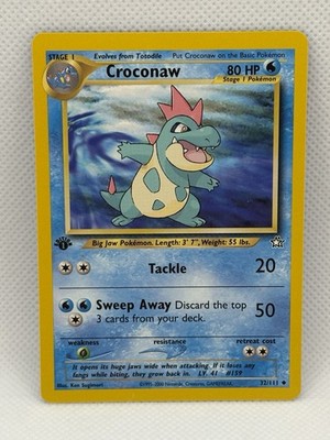 Croconaw 32/111 Neo Genesis Regular