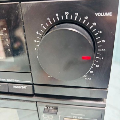 Denon D-3030 CD Cassette Stereo System Double Deck Vintage Japan