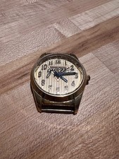Vintage Guess Men Women 34mm Gold Tone Japan Movement 1996 Watchonly '90s Untest