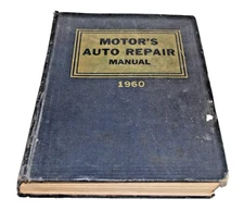 Motors Auto Repair Manual 1960 23rd Edition Covers All Cars 1953 to 1960