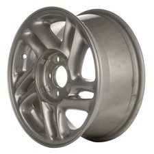 03165 OEM Reconditioned Passenger Side Aluminum Wheel 15x6.5 Painted Silver