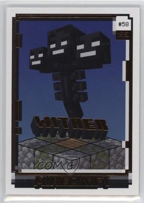 2025 Panini Minecraft Special Edition /325 Wither #58 14hk