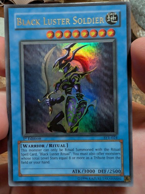 #ad Black Luster Soldier SYE 024 Starter Deck: Yugi Evolution 1st Edition NM $4.00