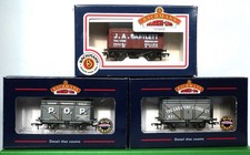 3 x Bachmann London Area Coke Wagons: POP, Gas Light Coke, J.A.Bartlett