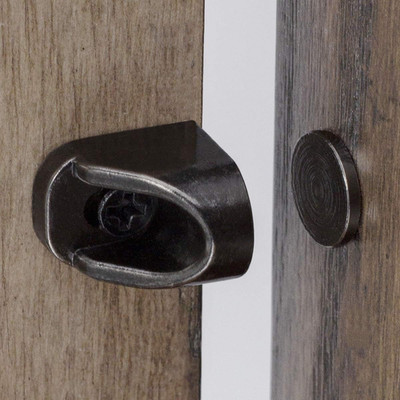 4 Set Magnetic Door Catch and Latch, Cabinet Magnets Hardware for Kitchen, Close