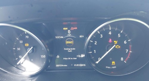Range Rover Evoque Speedometer 2018-2019 Range Rover Evoque OE Speedometer Gauge Cluster 69K Miles ...