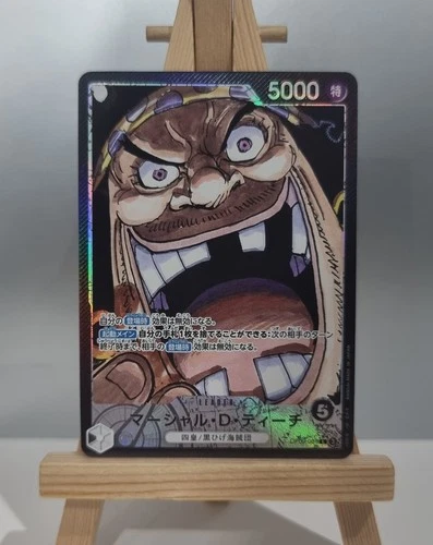 Marshall.D.Teach (OP09-081) (V.2) Leader One Piece TCG Japanese