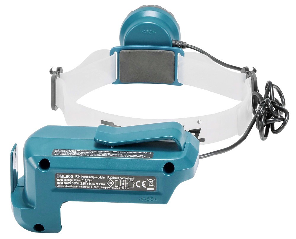Makita DML800 18V / 14.4V LXT LED Headlight Headlamp Torch Lamp with Pivot