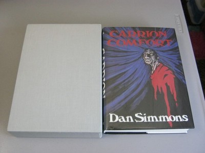CARRION COMFORT by DAN SIMMONS - SIGNED LIMITED S/L ED DARK HARVEST 1989 FINE