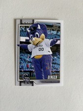 2026 Topps Series 1 Celebration - Dinger #M-4 Rockies Mascot