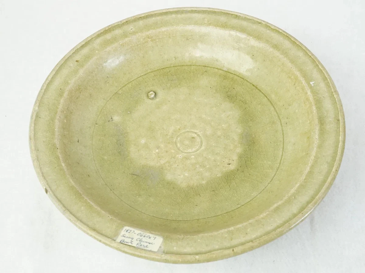 绿色陶瓷中国古董碗| eBay